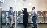 بازدید معاون بهداشت دانشگاه علوم پزشکی لرستان از زنجیره سرد معاونت بهداشت دانشگاه 