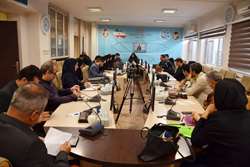 نشست بررسی مشکلات مراکز آموزش بهورزی استان