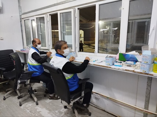 نمونه گیری در مرز مهران