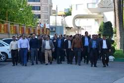 برگزاری برنامه پیاده روی صبحگاهی و صبحانه سالم  چهارشنبه 5 اردیبهشت 1403در معاونت بهداشت به مناسبت هفته سلامت